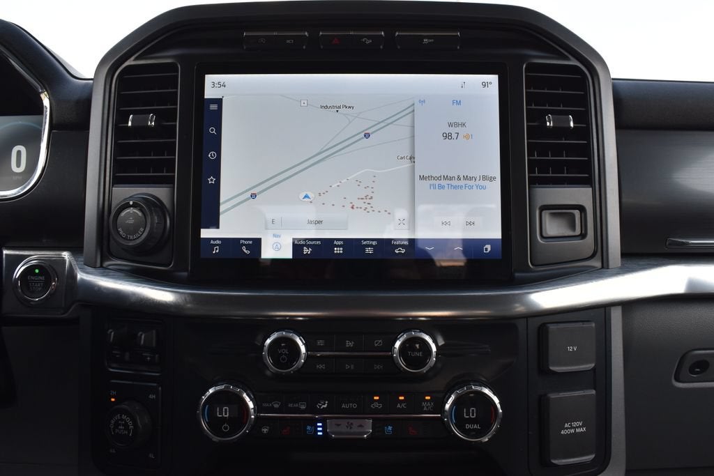 2021 Ford F-150 — interior view