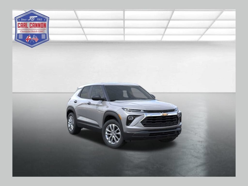 2026 Chevrolet Trailblazer LS in Sterling Gray Metallic — front three-quarter view